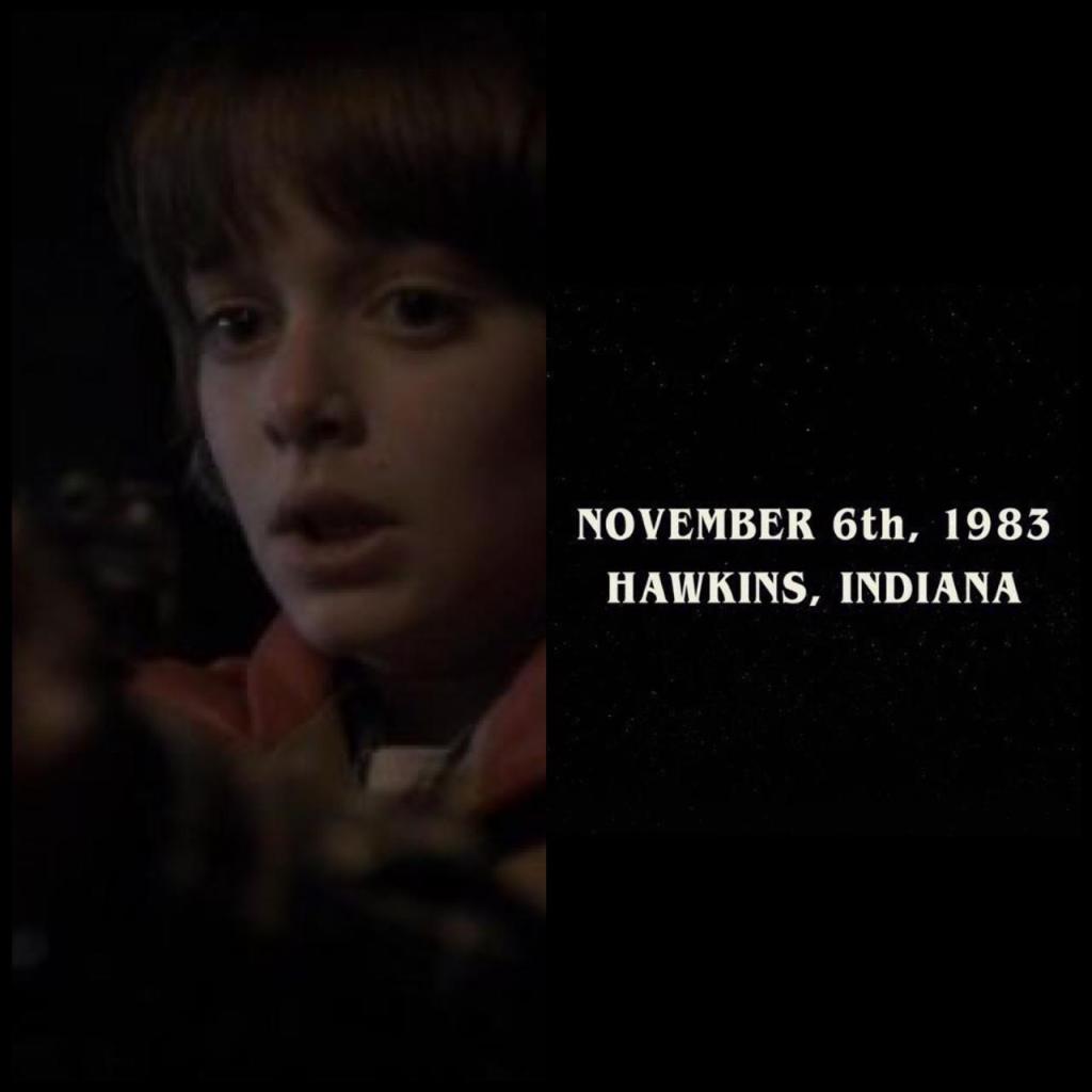 Tvd_shadow on X: 6 de novembro de 1983, Will Byers desaparece. E